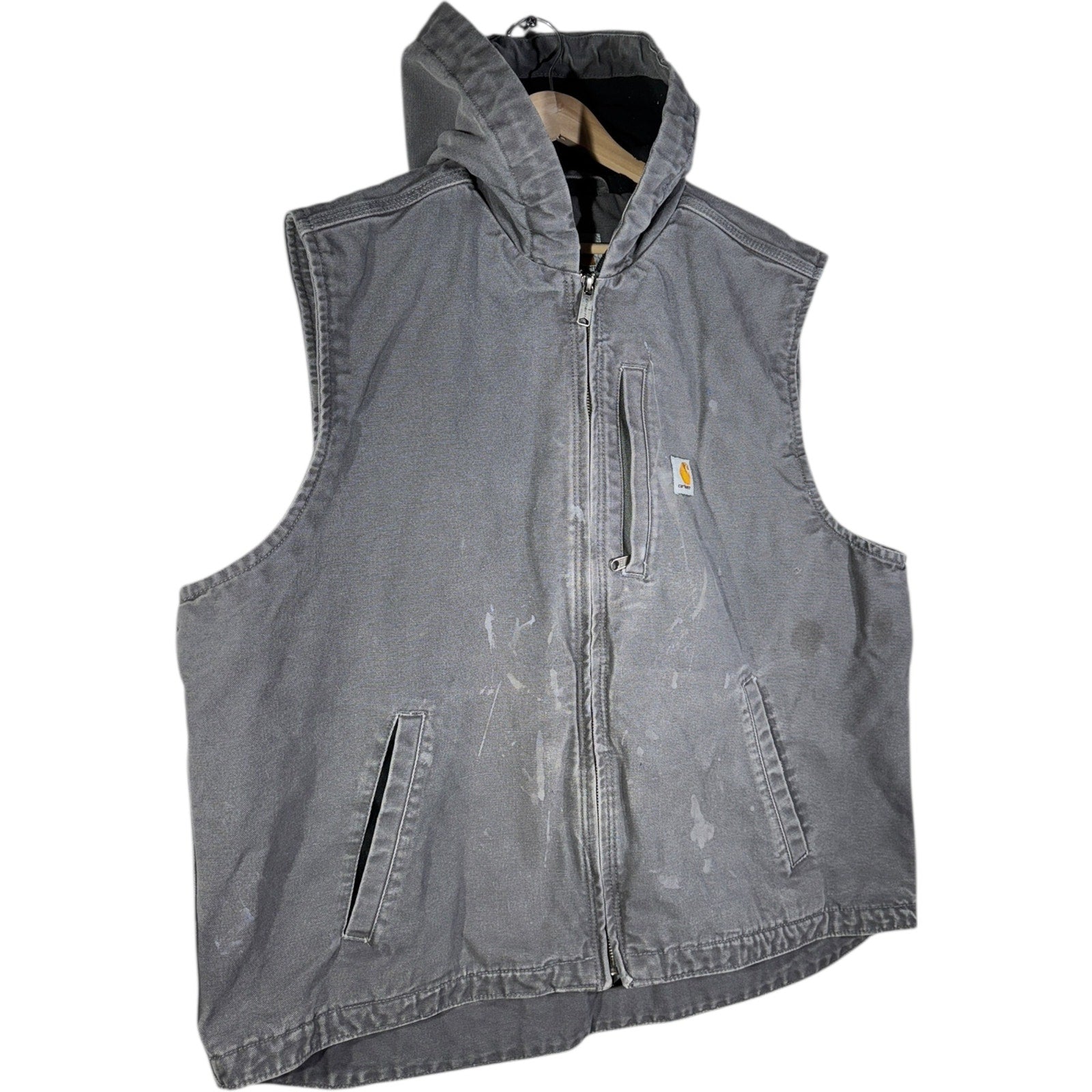 Vintage Carhartt Hooded Workwear Vest