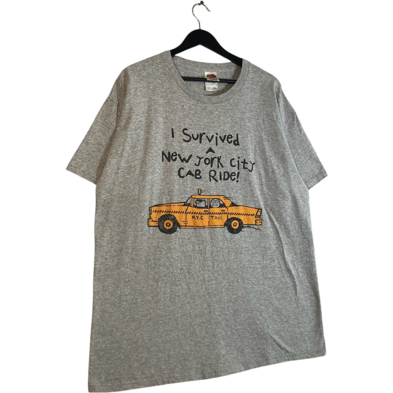 Vintage "I Survived A New York City Cab Ride!" Tee