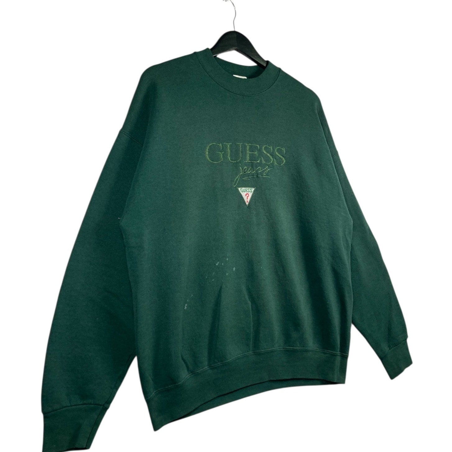 Vintage Guess Embroidered Logo Crewneck