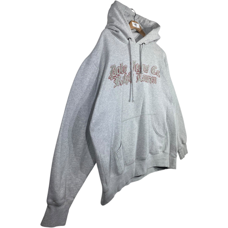 Vintage Polo Jeans Co Ralph Embroidered Logo Lauren Hoodie