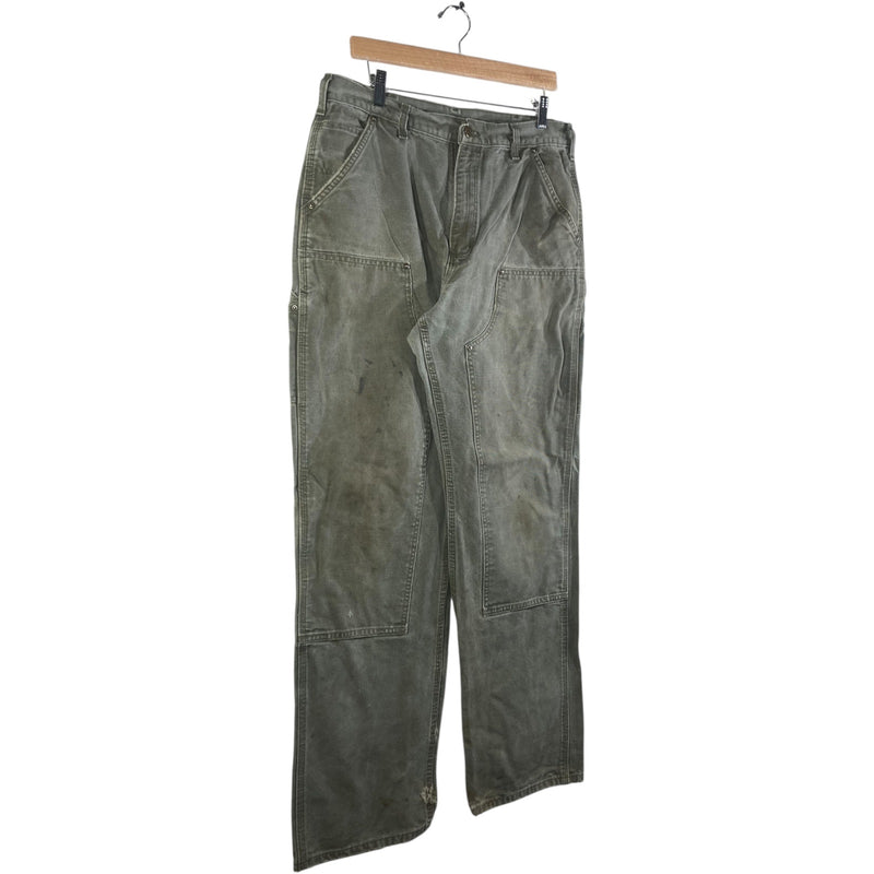 Vintage Carhartt Double Knee Work Distressed Pants 33