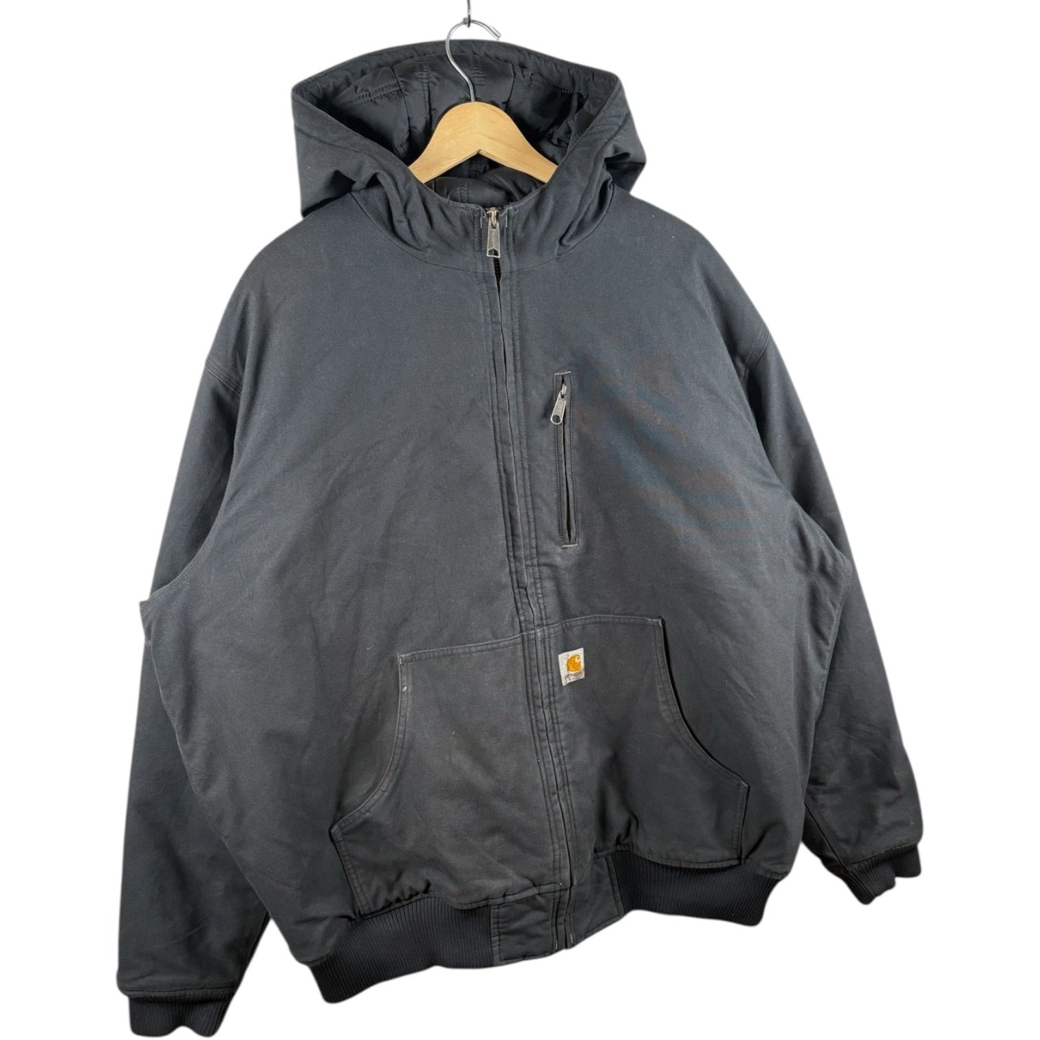 Vintage Carhartt Quilted Lined Full Zip Workwear Jacket