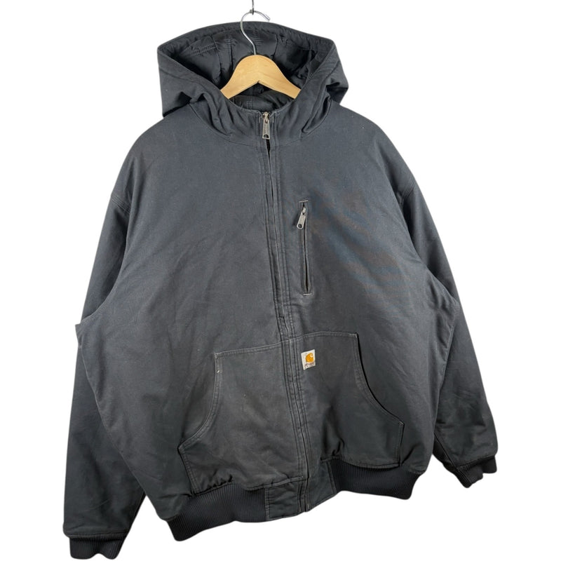 Vintage Carhartt Quilted Lined Full Zip Workwear Jacket