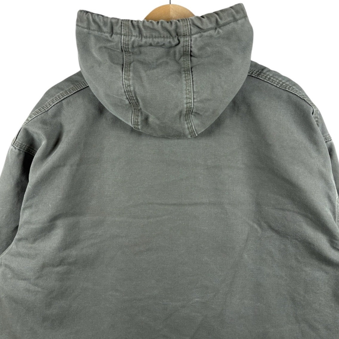 Vintage Carhartt Canvas Full Zip Hooded Workwear Jacket