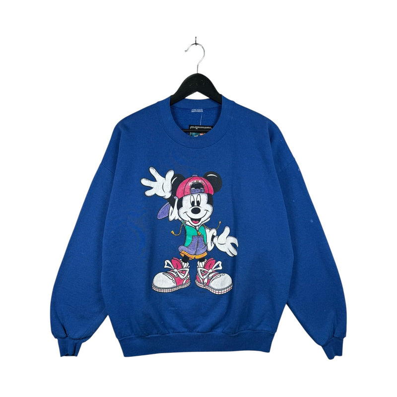 Vintage Mickey Mouse Hip Hop Women's Crewneck
