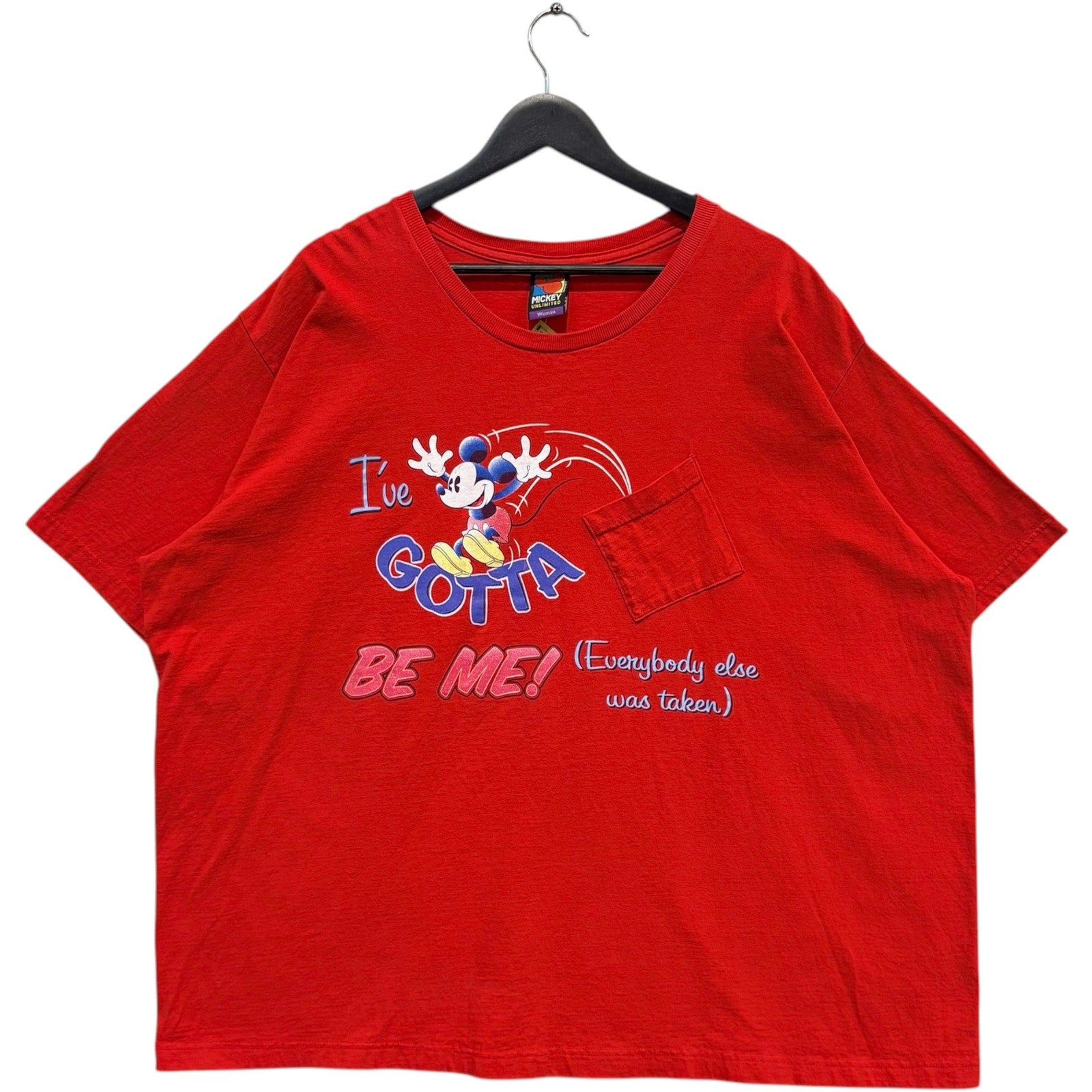 Vintage "I've Gotta Be Me" Mickey Mouse Disney Tee
