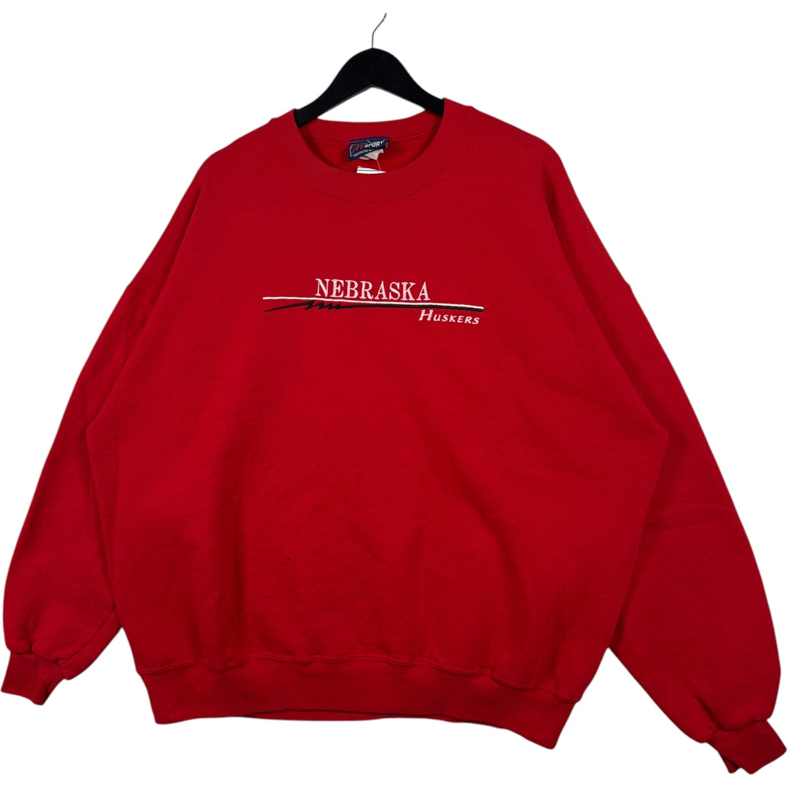 Vintage University Of Nebraska Huskers Spellout Crewneck