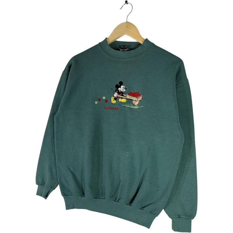 Vintage Disney Mickey Mouse Florida Embroidered Crewneck