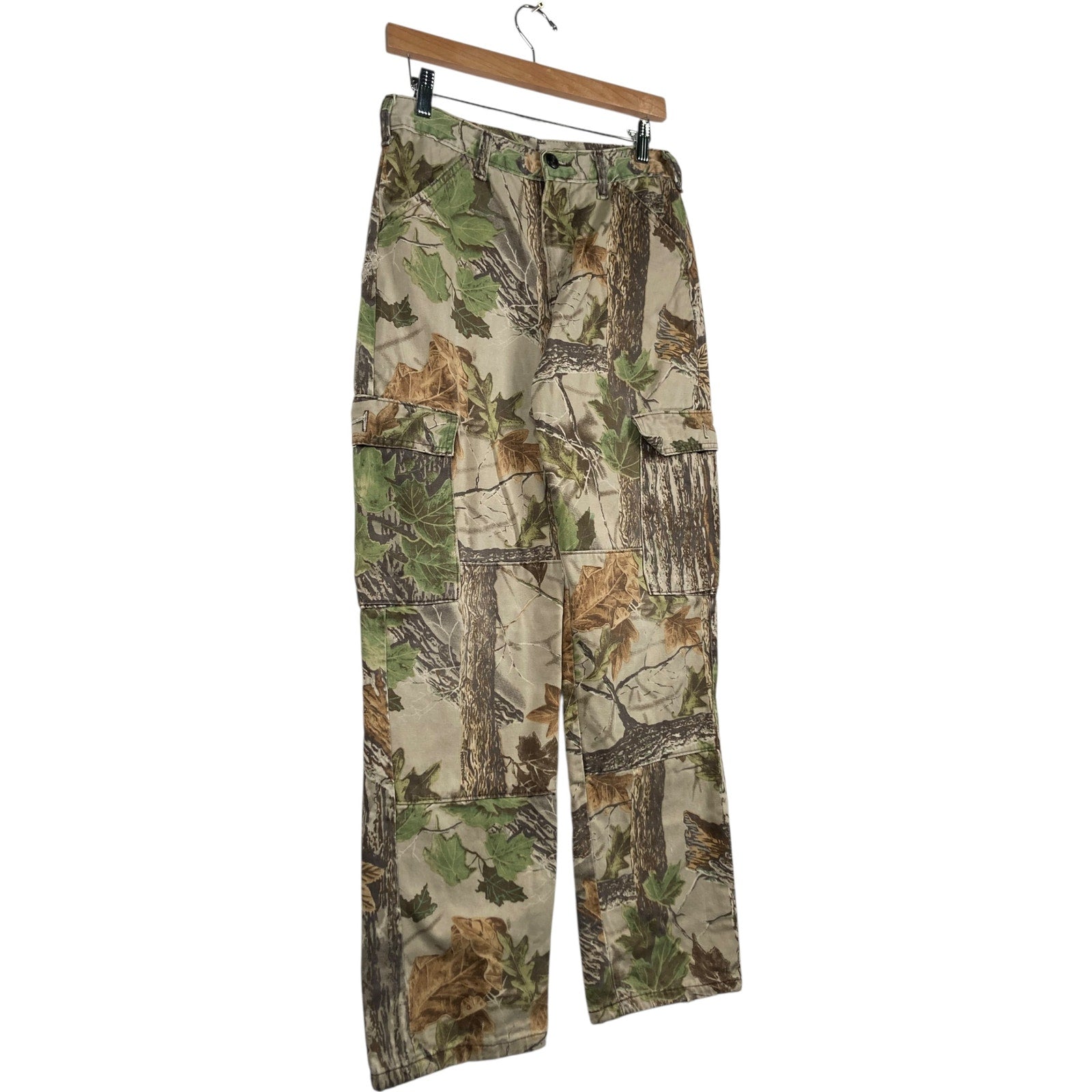 Vintage Camouflage Cargo Pants 28x30