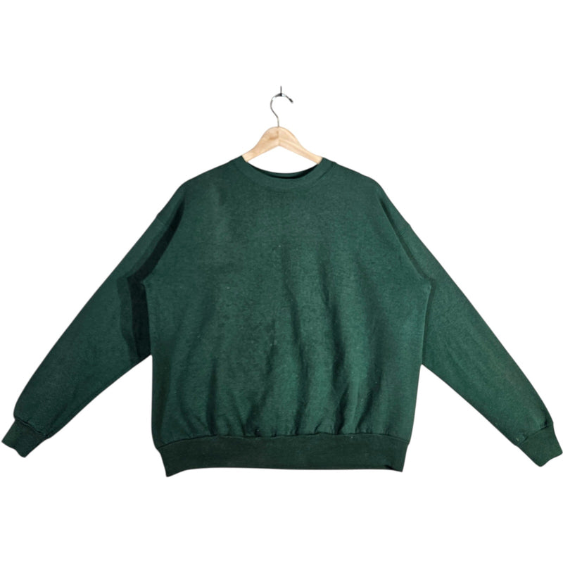 Vintage Green Blank Crewneck