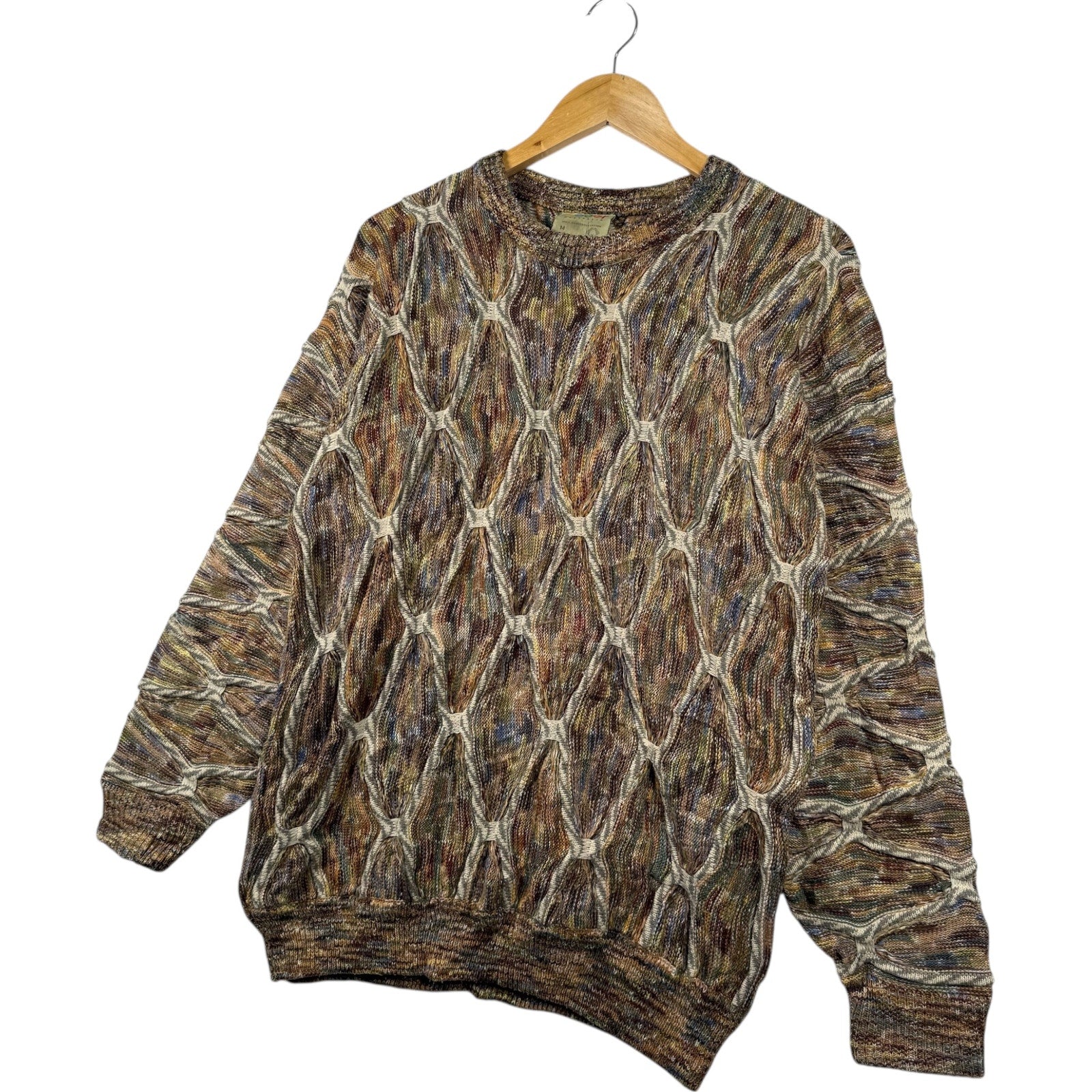 Vintage Coogi 3D Knit Textured Sweater