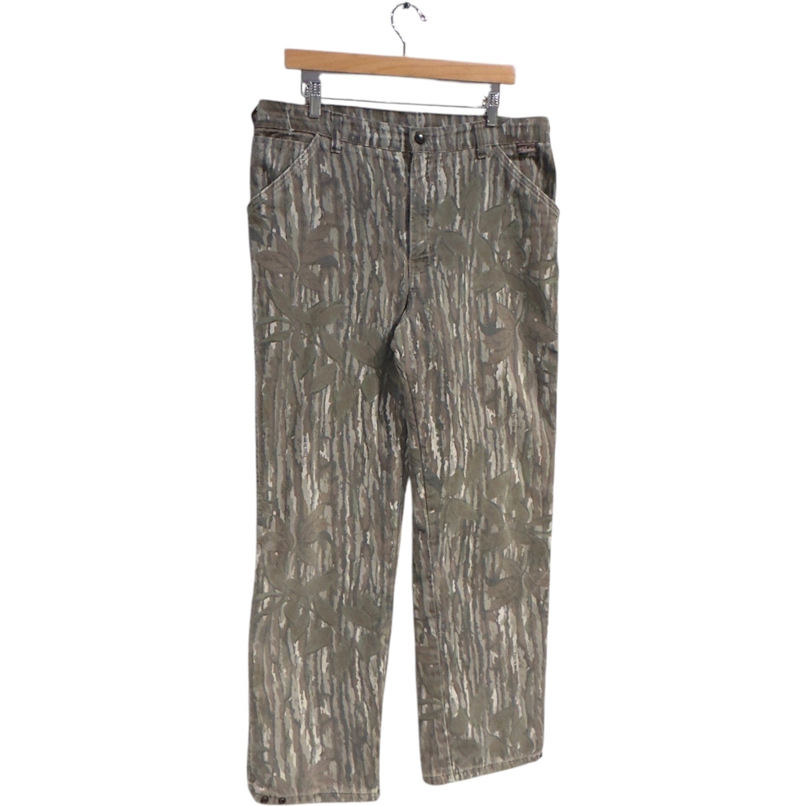Vintage WALLS Blizzard Pruf Bottomland Camo Cargo Pants 36 x 30