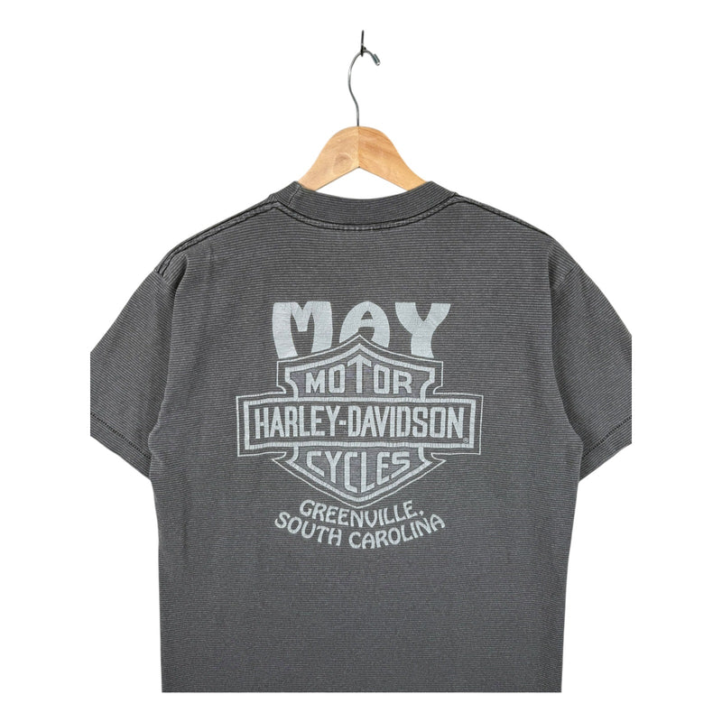 Vintage Harley Davidson MAY Greenville South Carolina T-Shirt