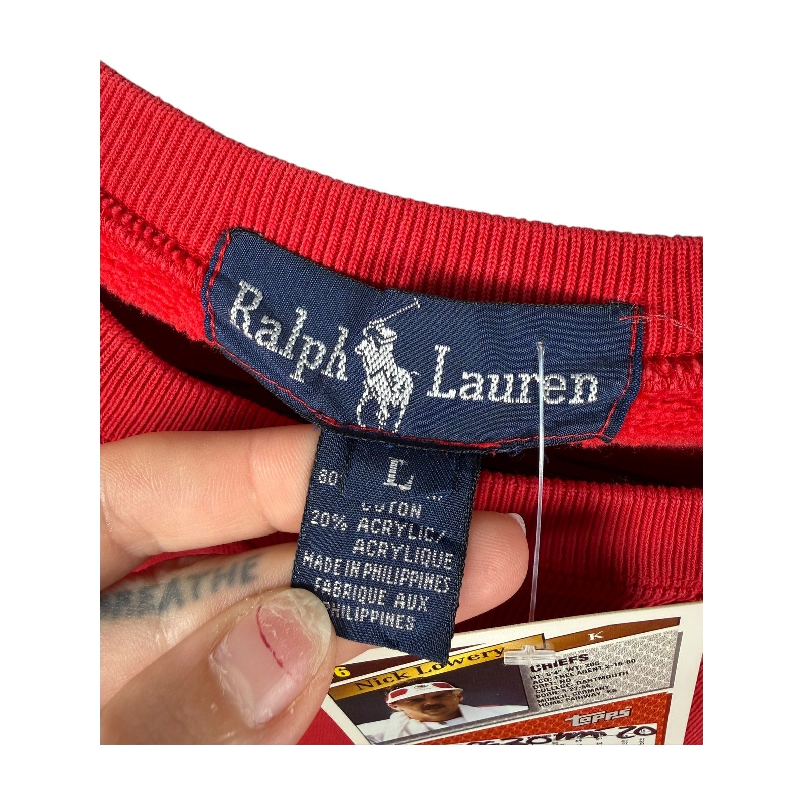 Vintage Ralph Lauren Logo Crewneck