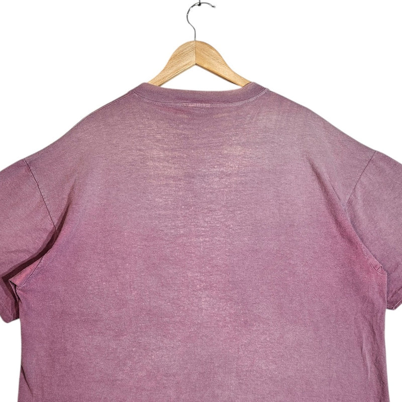 Vintage L.L. Bean Logo Spellout Henley Tee