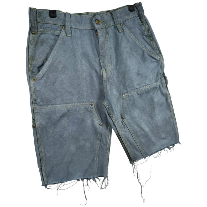 Vintage Carhartt Cargo Utility Denim Shorts 32