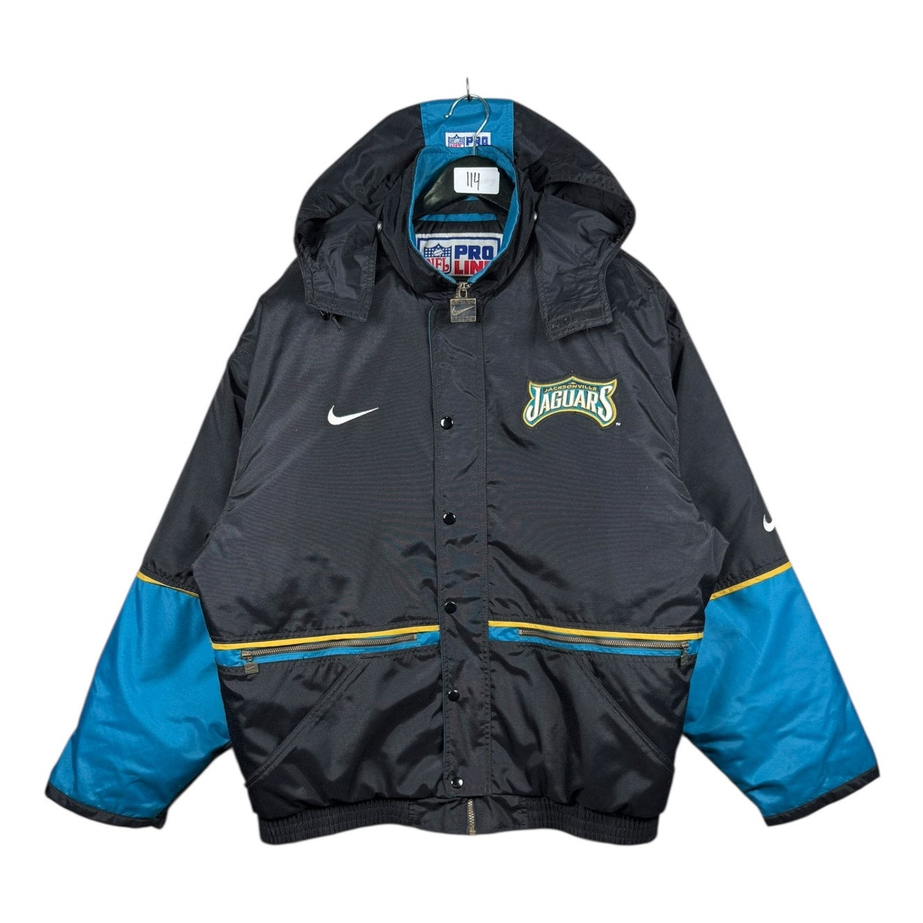 Vintage Nike Jacksonville Jaguars NFL Windbreaker