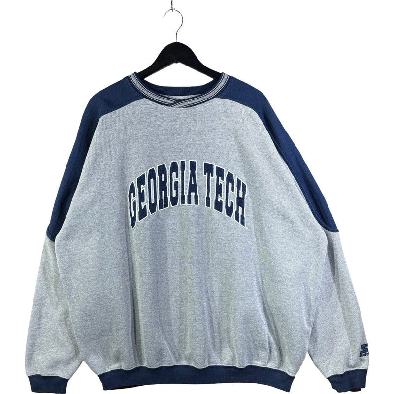 Vintage Starter Georgia Tech University Crewneck