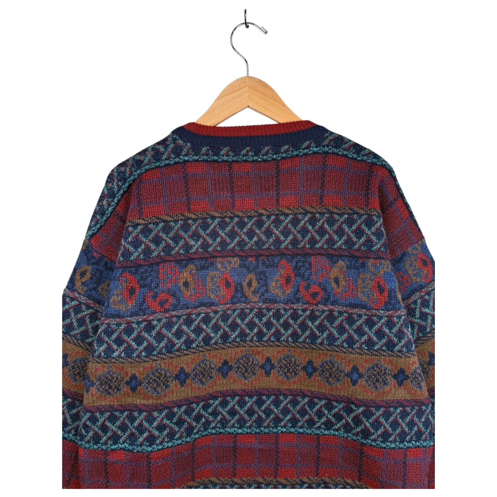 Vintage Florence Tricot Abstract Sweater