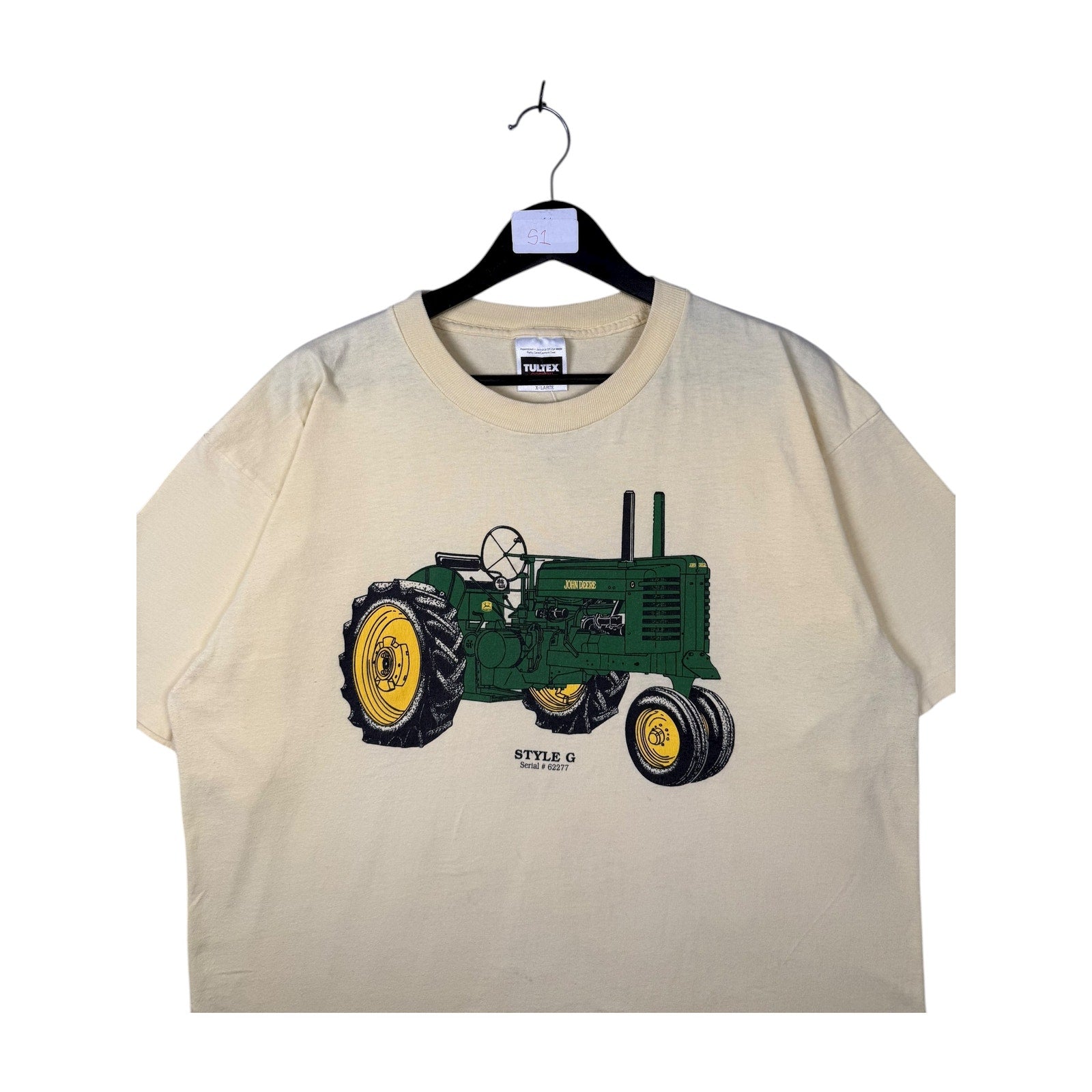 Vintage John Deere Tractor Style G T-Shirt