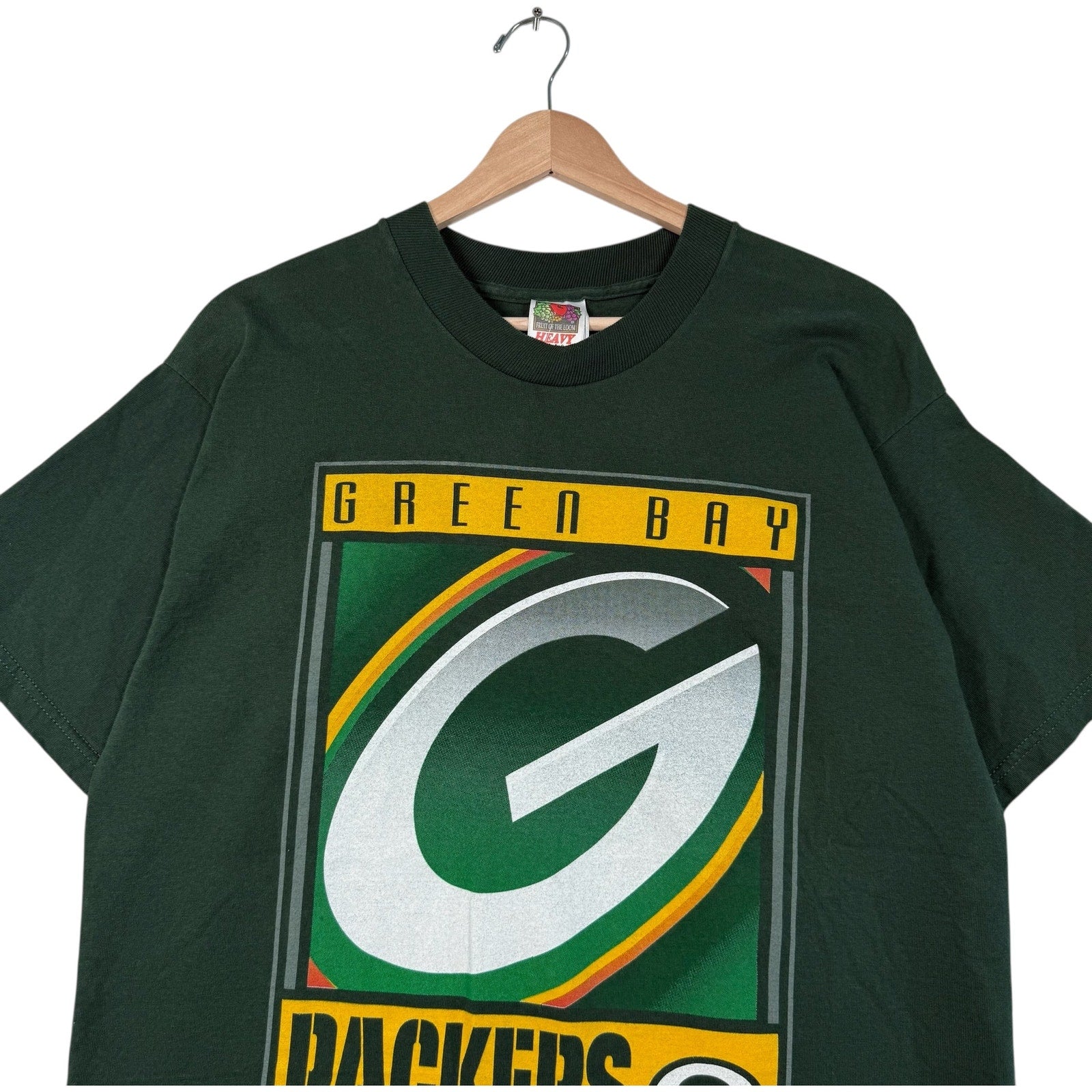 Vintage Green Bay Packers Football Tee