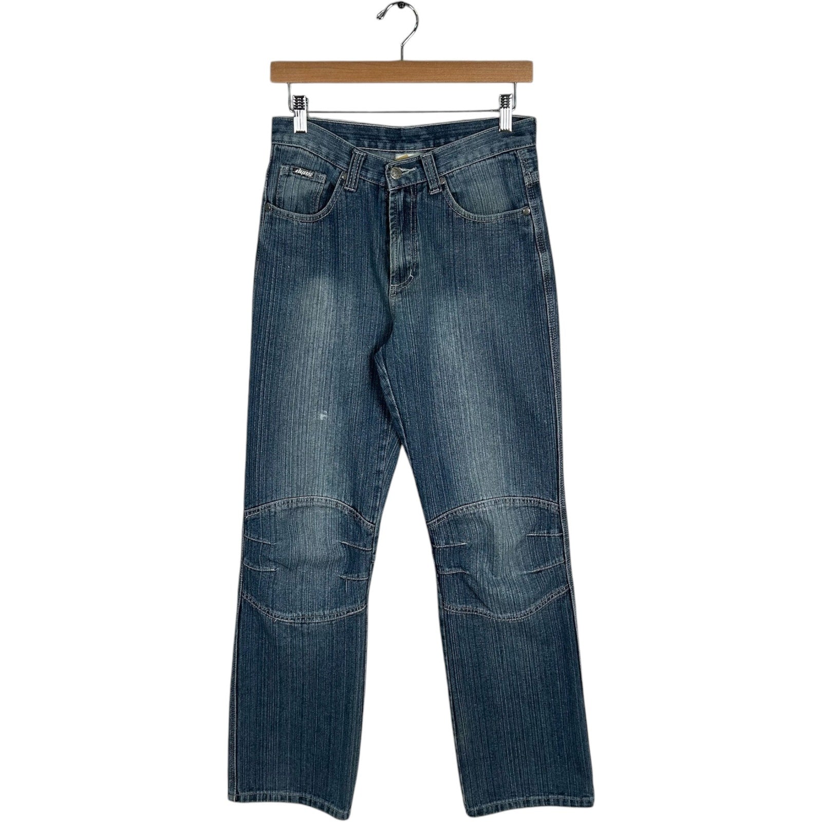 Y2K Dog Nose Straight Leg Denim Jeans 29x31