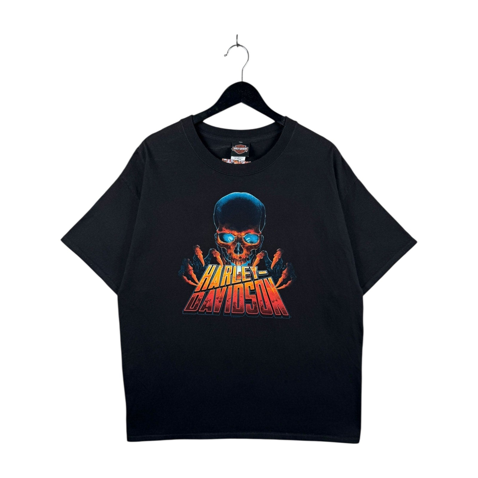 Vintage Harley Davidson Skull Bergen County T-Shirt