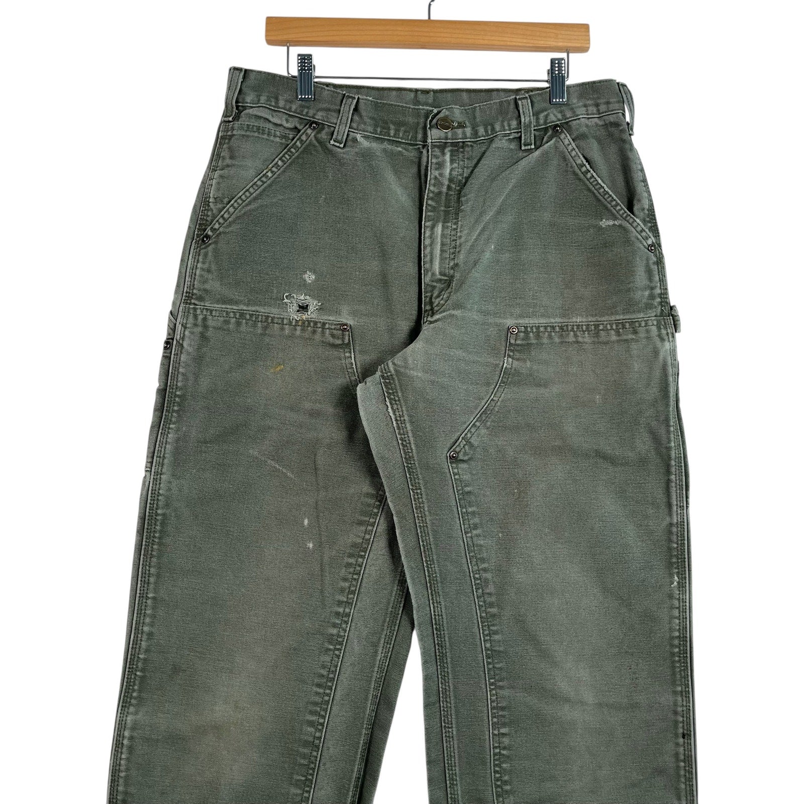 Vintage Carhartt Carpenter Double Knee Pants 34x30