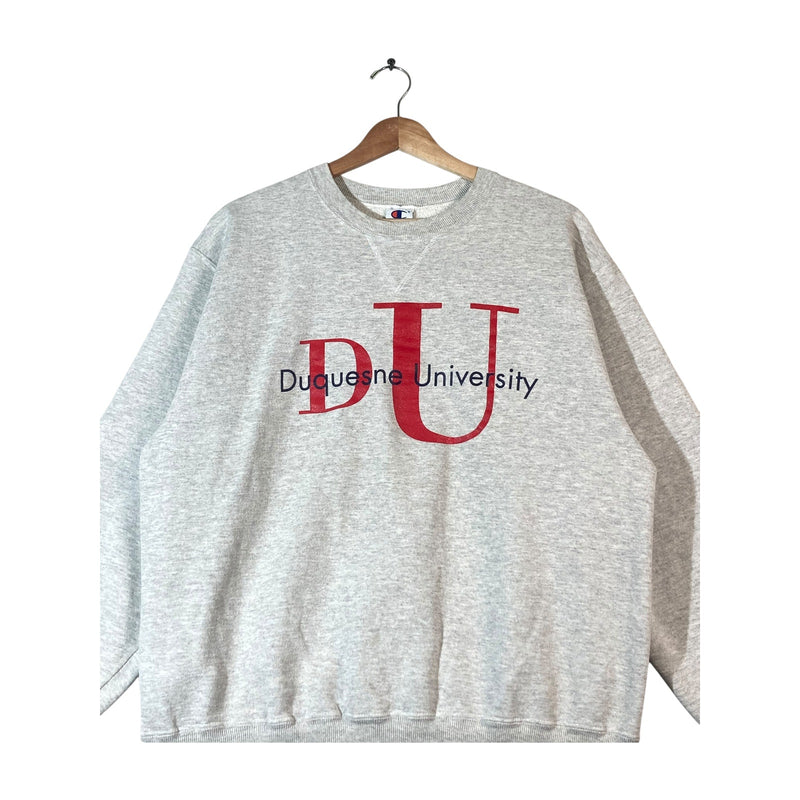 Vintage Champion Duquesne University Sweatshirt Crewneck