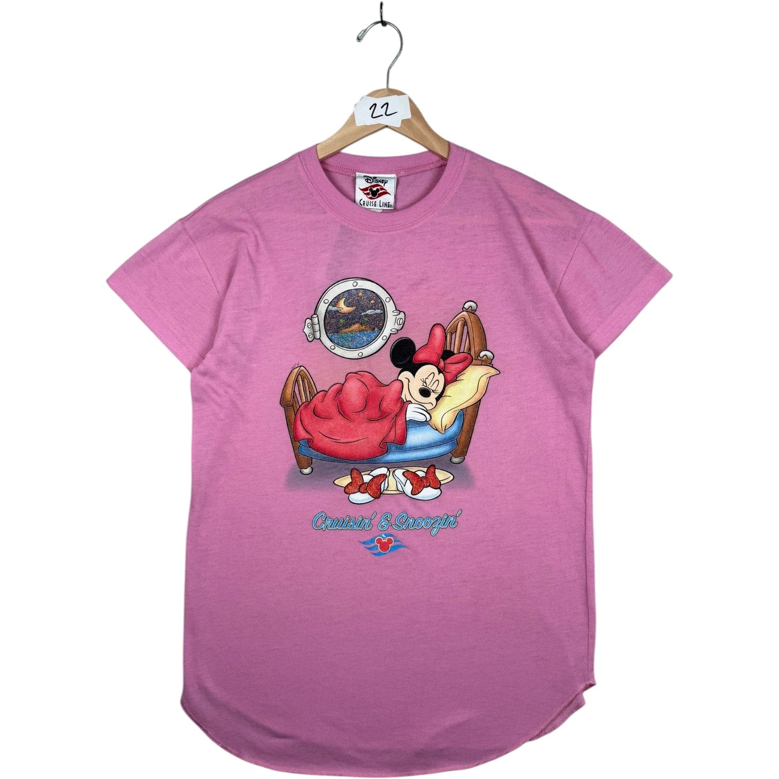 Vintage Disney Cruise Line Minnie Mouse Women's T-Shirt