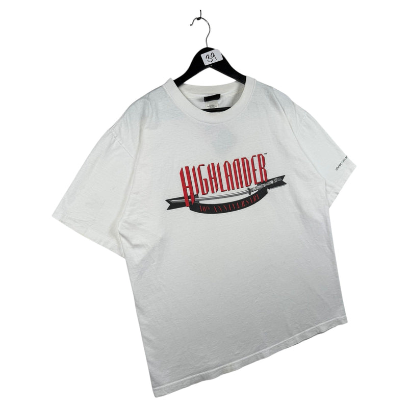 Vintage Highlander 10th Anniversary Movie T-Shirt