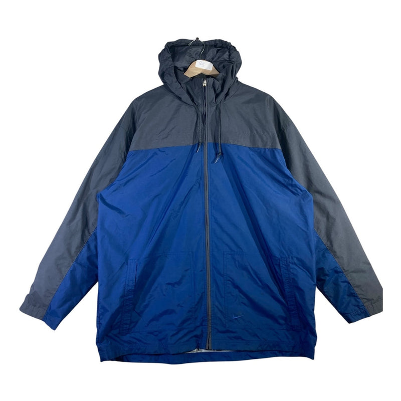 Vintage Nike Color Block Hooded Windbreaker Jacket