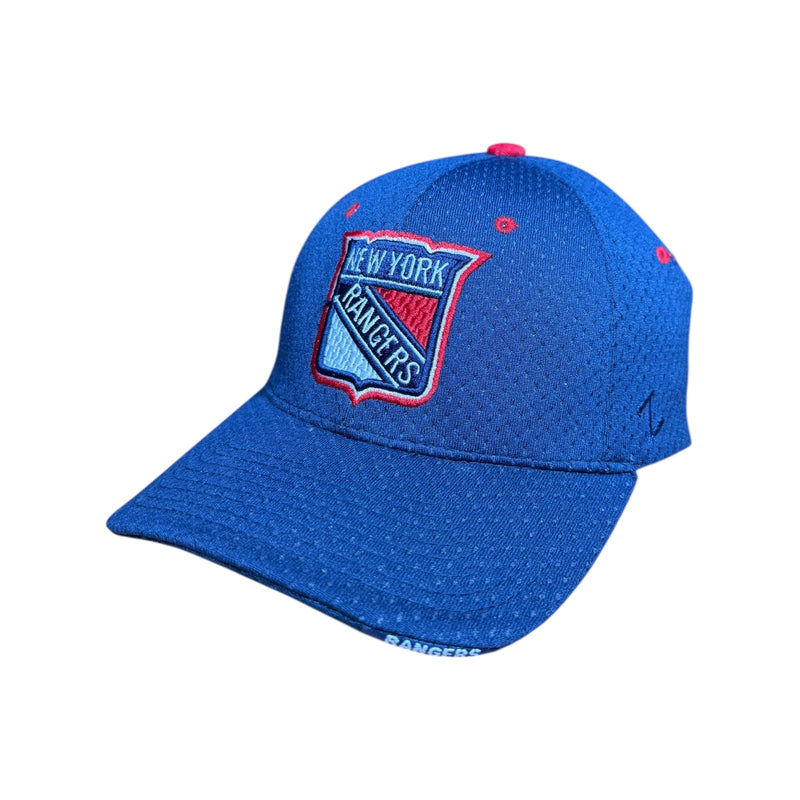 Vintage New York Rangers NHL Mesh Fitted Hat