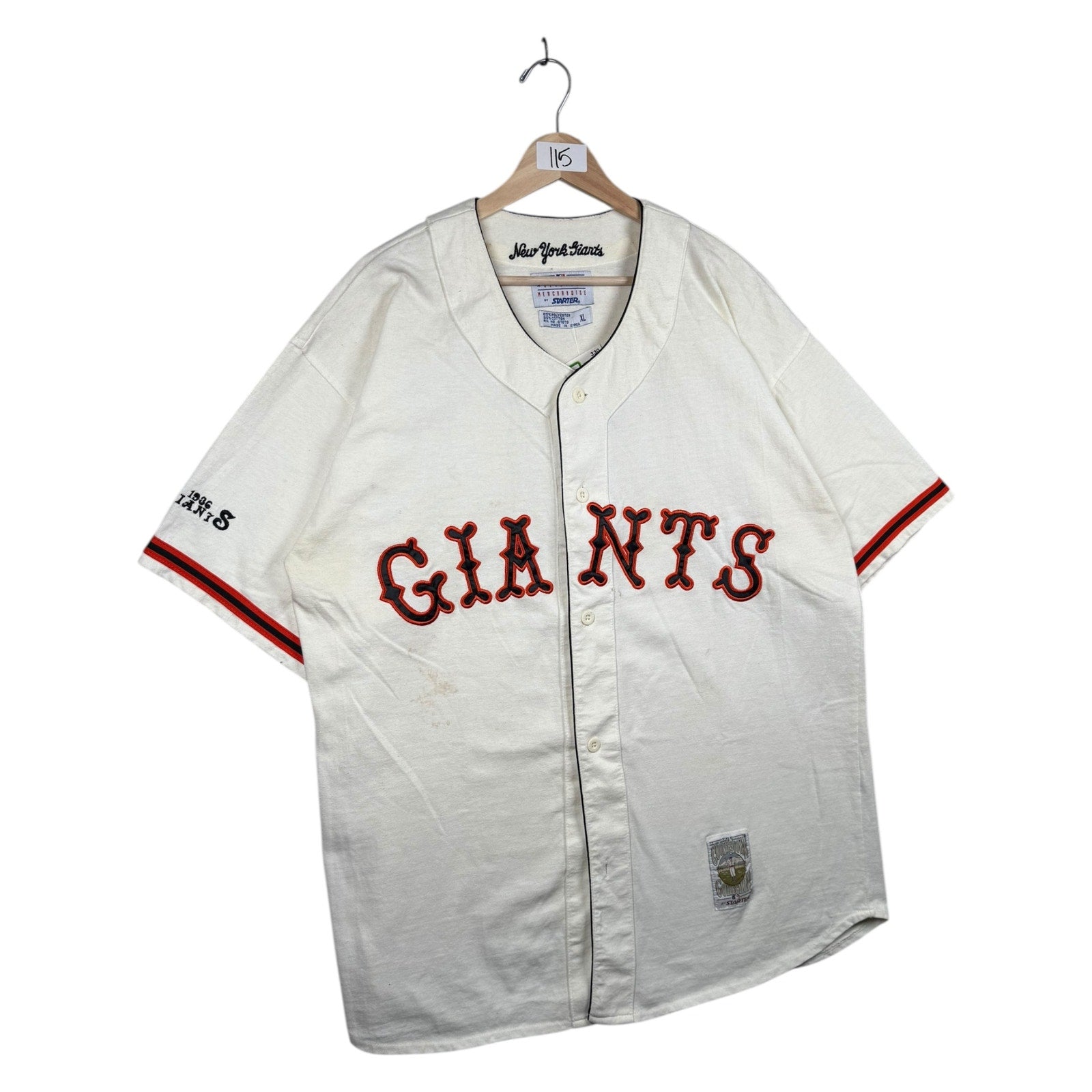 Vintage Starter New York Giants MLB Jersey