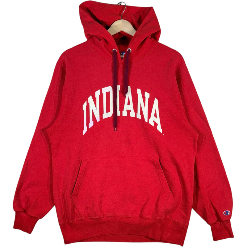Vintage Champion Indiana University Spellout Hoodie