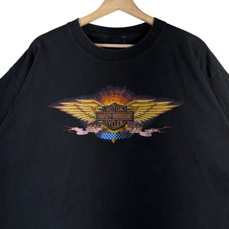 Vintage Harley Davidson Eagle Graphic T-Shirt