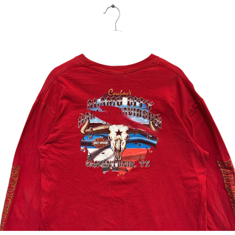 Vintage Alamo City Harley Davidson Long Sleeve
