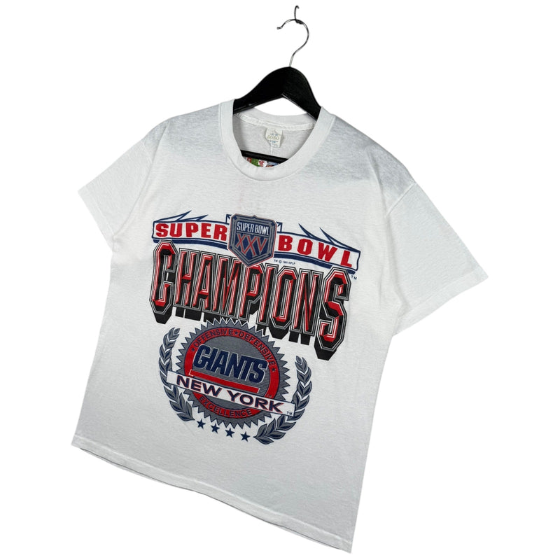 Vintage New York Giants Super Bowl XXV NFL T-Shirt