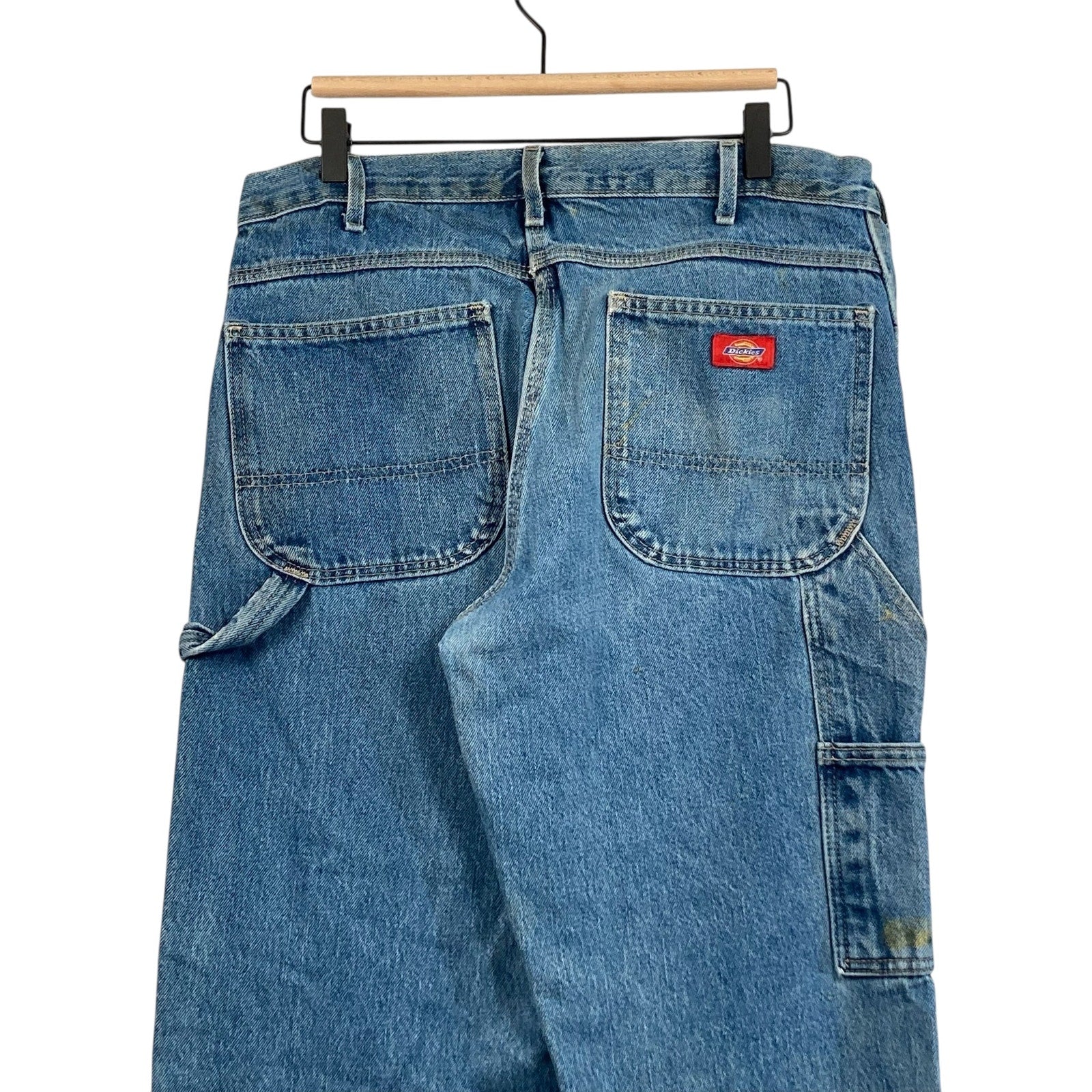 Vintage Dickies Relaxed Fit Denim Carpenter Pants 34x30
