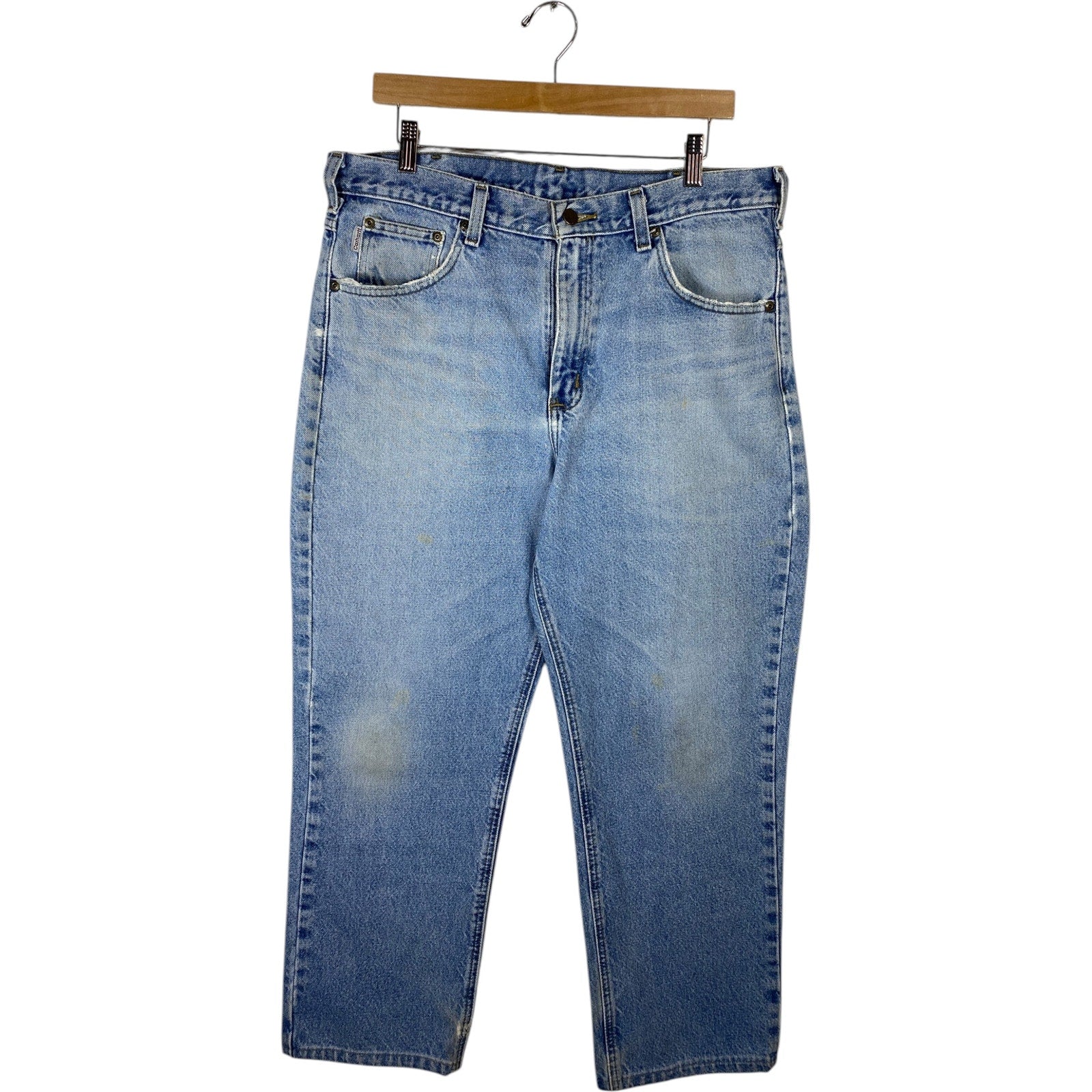 Vintage Carhartt Straight Leg Denim Jeans 36x30