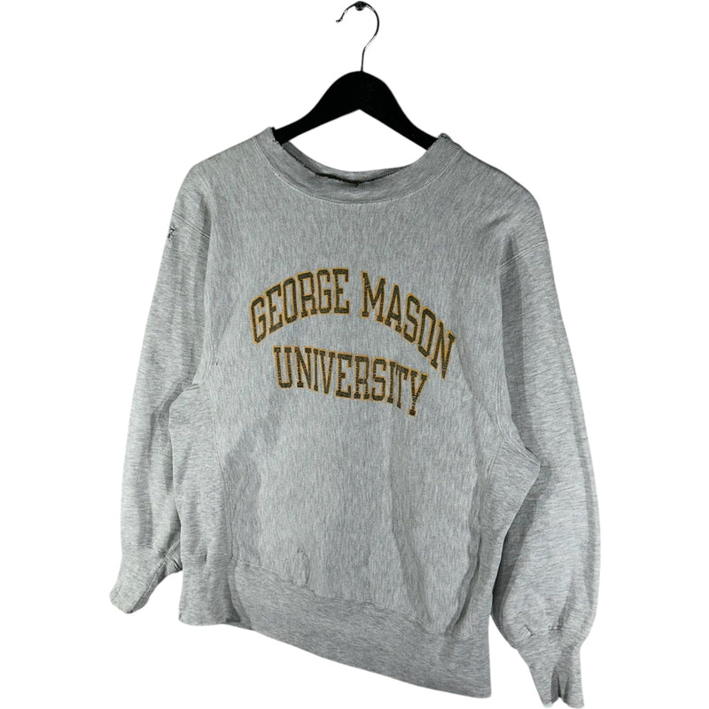 Vintage Champion Reverse Weave George Mason University Crewneck