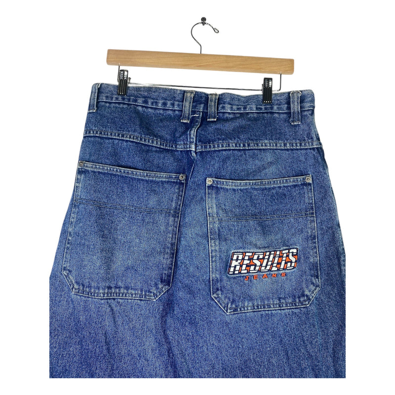 Vintage Results Straight Leg Denim Jeans 34