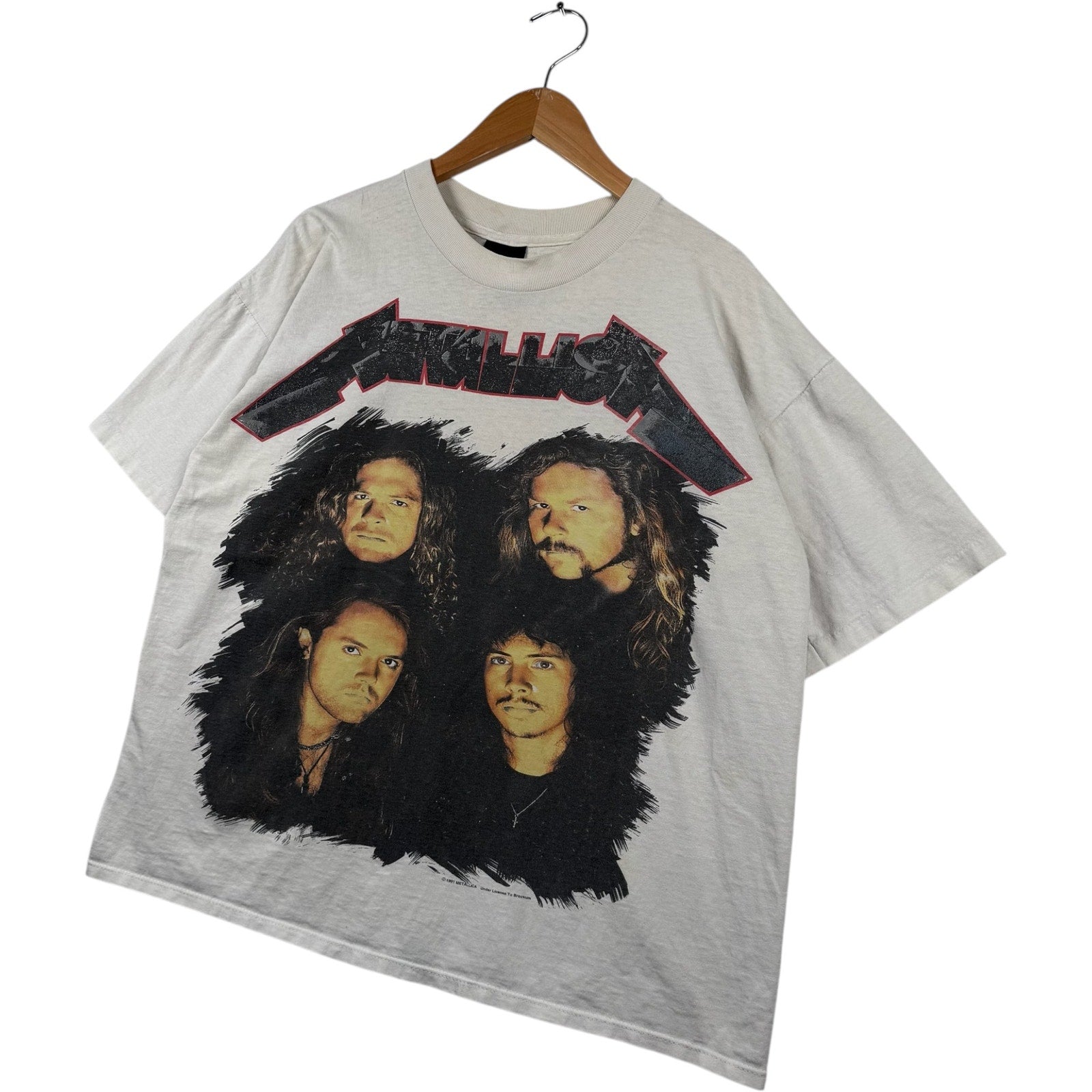 Vintage Metallica Wherever I May Roam Stage Set Tee 1991
