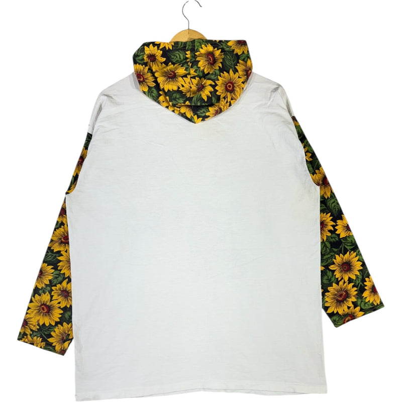 Vintage Looney Tunes Sylvester Tweety Sunflower Hoodie