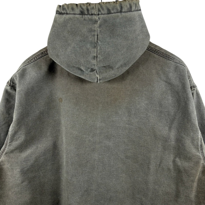 Vintage Carhartt Insulated Quilt Active Jac Hoodie Full Zip Jacket