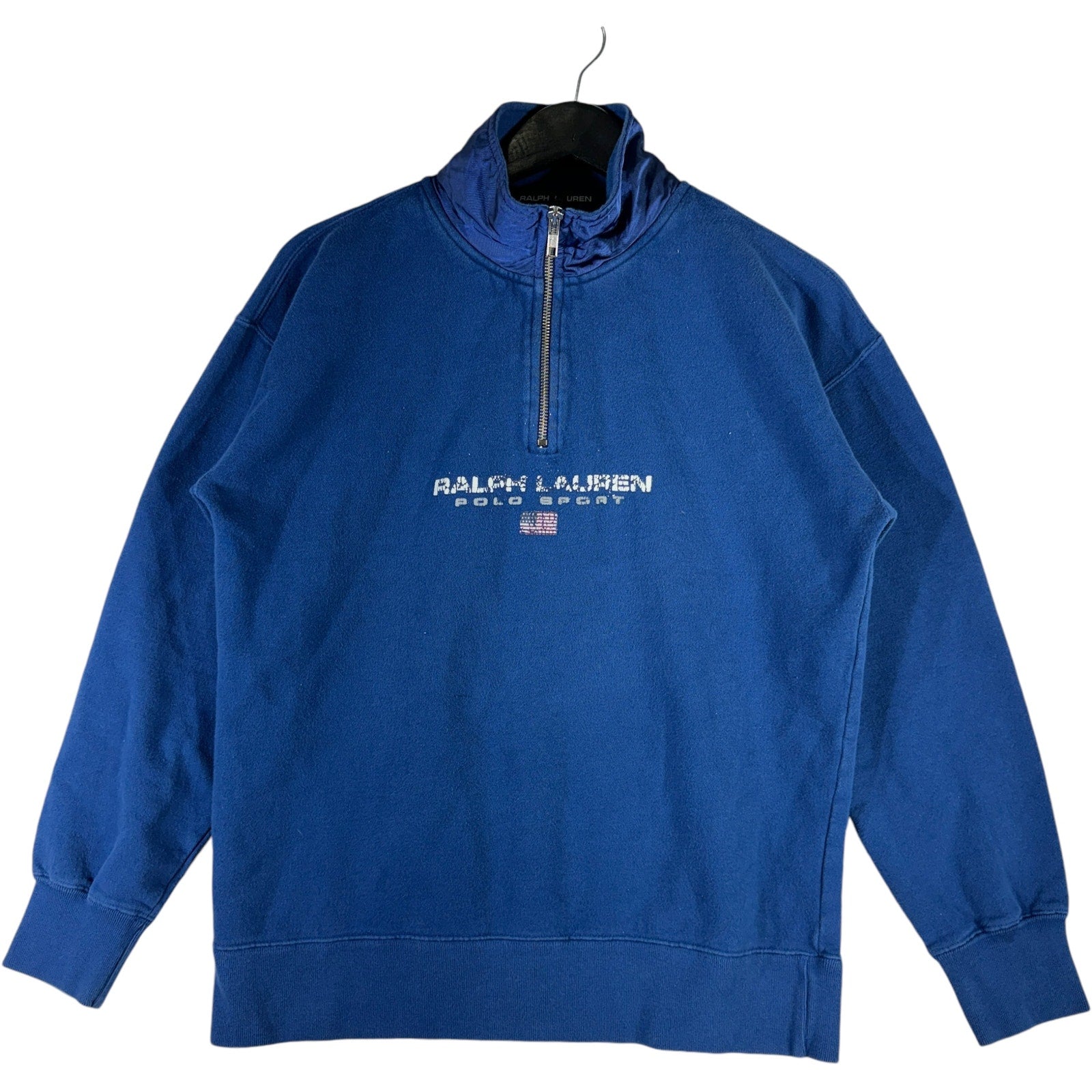 Vintage Polo Sport 1 4 Zip Sweatshirt