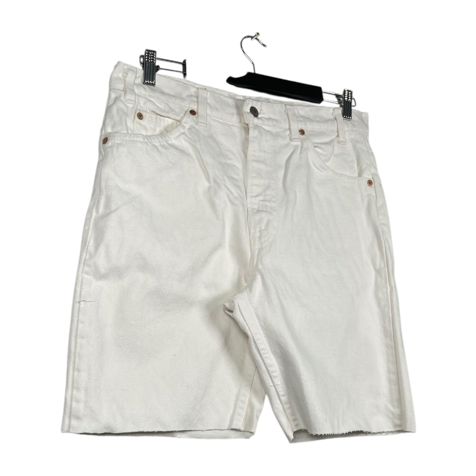 Vintage White Chino Shorts 33