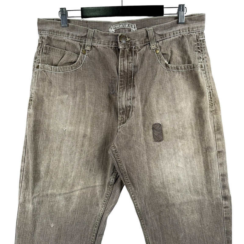 Vintage Premium IV Distressed Relaxed Jeans Denim 38