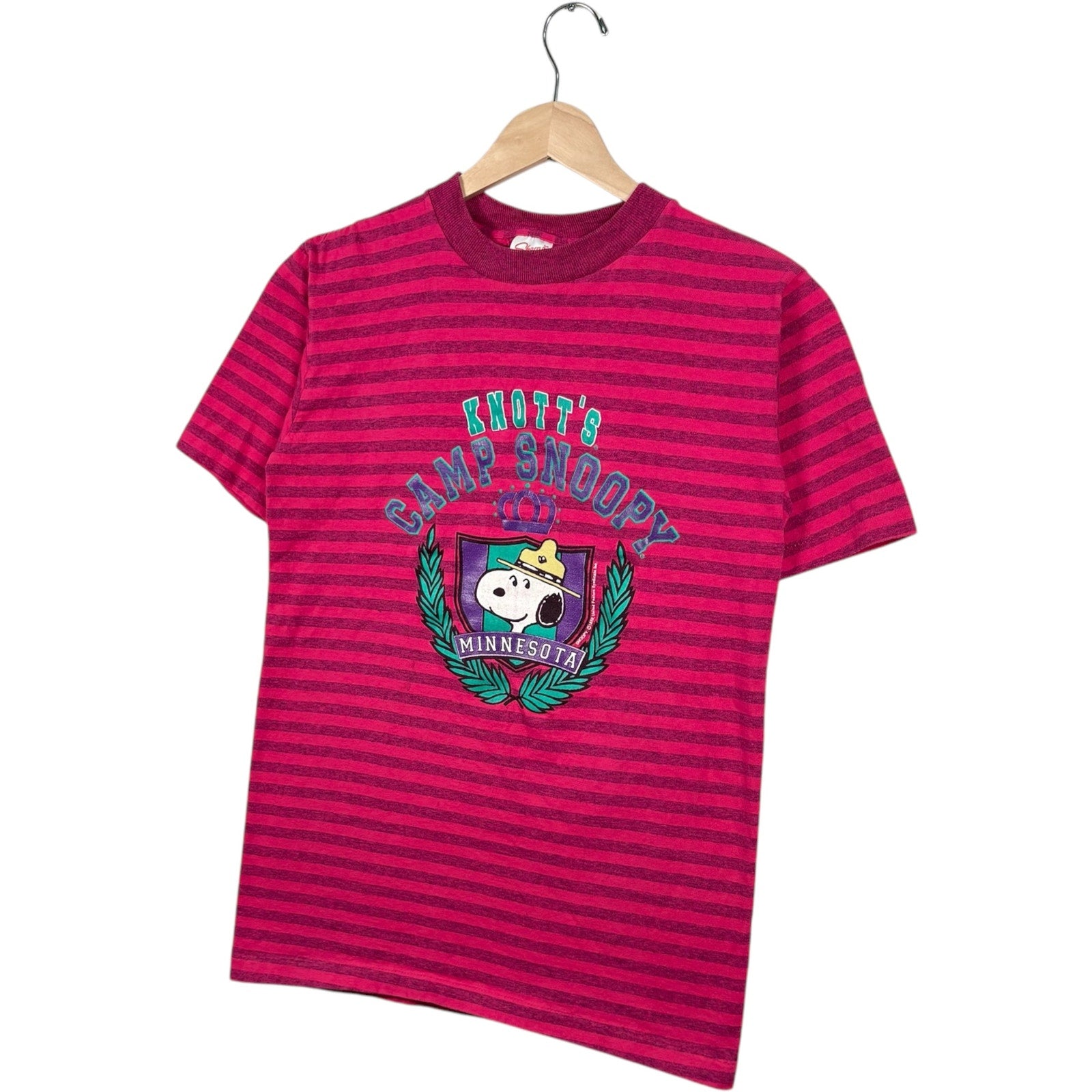 Vintage Youth Tee Knott's Camp Snoopy Minnesota