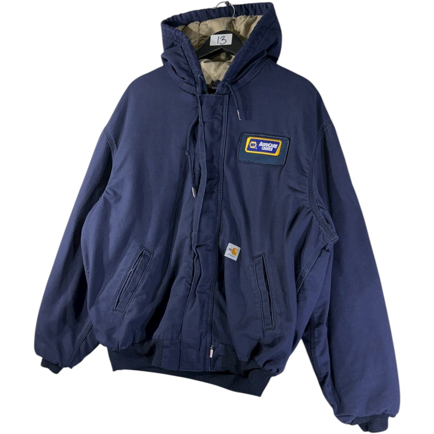 Vintage Carhartt Quilted Lined Hooded Workwear Jacket